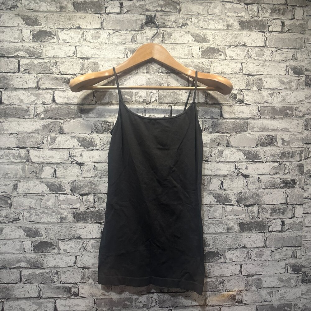 EUC Recover Spaghetti Tank Top Dark Grey